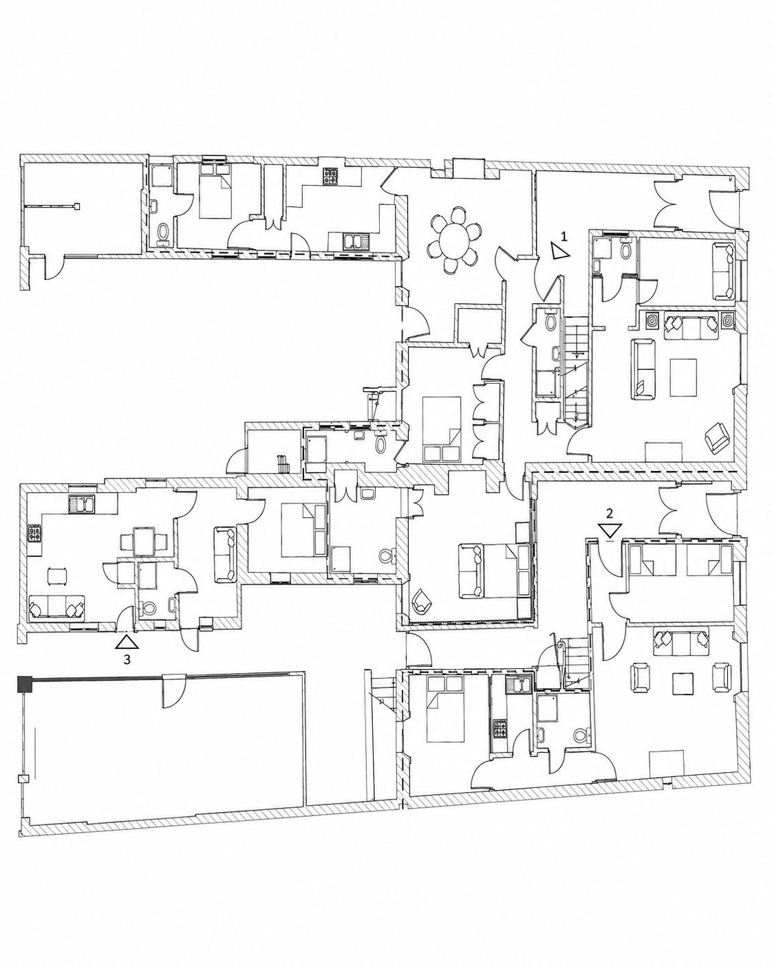 Architectural schematic of a Title Split conversion
